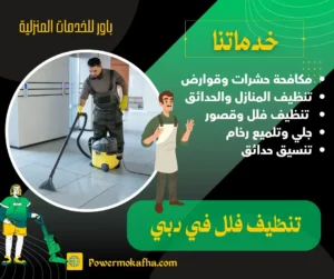 شركة تنظيف أرضيات بالبخار في دبي