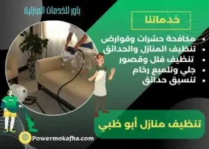 ‪شركة تنظيف كنب بالبخار أبو ظبي